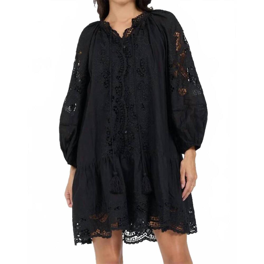 NEW STELLAH greta dress in black